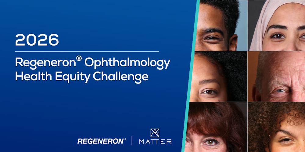 Banner image for 2026 Regeneron<sup>®</sup> Ophthalmology Health Equity Challenge