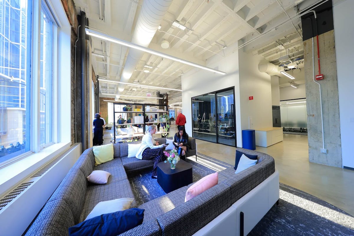 Conversation and collaboration across the MATTER community in our new space gallery image