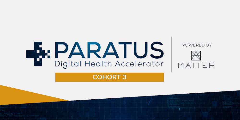 Banner image for Paratus Digital Health Accelerator — Cohort 3