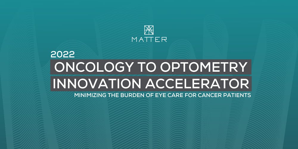 Banner image for Oncology to Optometry Innovation Accelerator